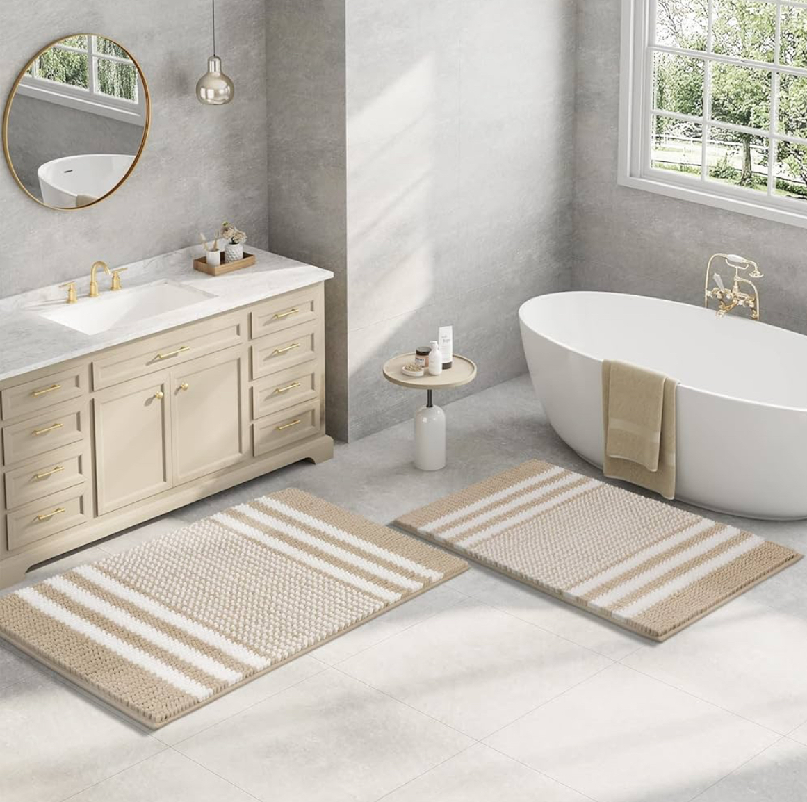 10 Stylish Bathroom Rug Ideas to Transform Your Space - Image 2