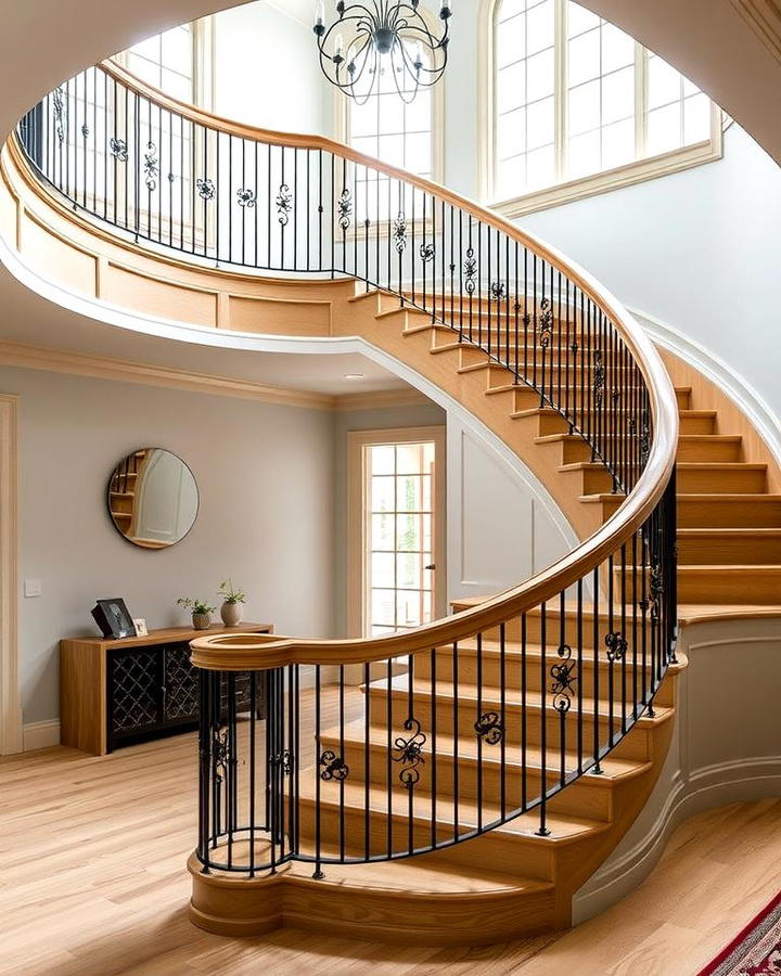 20 Stunning White Oak Staircase Ideas for Your Home - Image 5